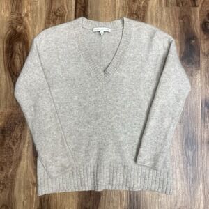 Naked Cashmere V-Neck Sweater Pullover 100% Cashmere Size XS